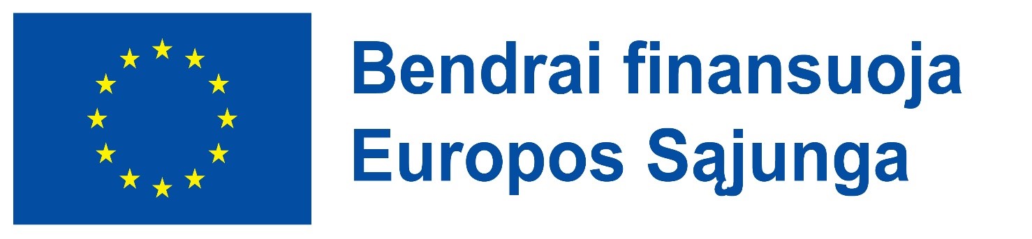 bendrai finansuoja europos sajunga